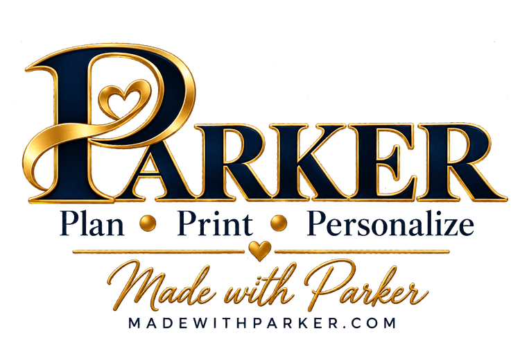 PARKER — Plan Print Personalize